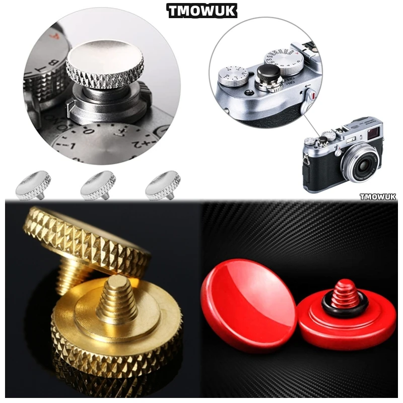 

For Leica M1 M2 M3 M4 M5 M6 M7 M8 M8.2 M9 Q2 Q3 C-LUX M10 Camera Accessory, Elegant Metal Button For Easy Use