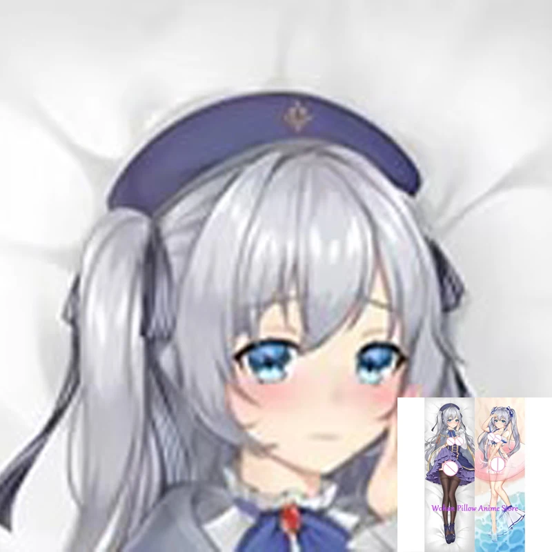 

Dakimakura Anime Pillow Cover Claire Double Sided Print Life-size Halloween Christmas Decoration