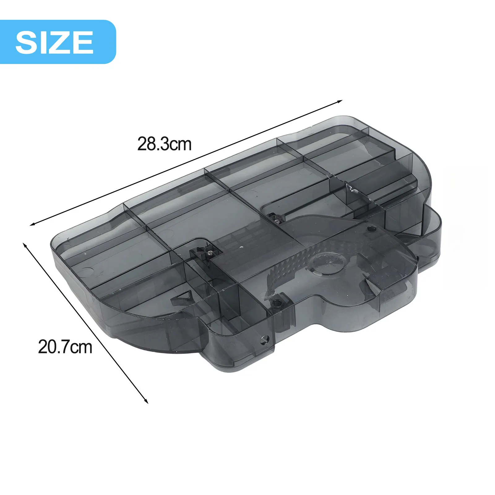 1PC Cleaning Tray Multi-compartment Partition Design For ECOVACS For DEEBOT X8 For Omni X8 Pro For Omni T80 For Omni T80 For Pro