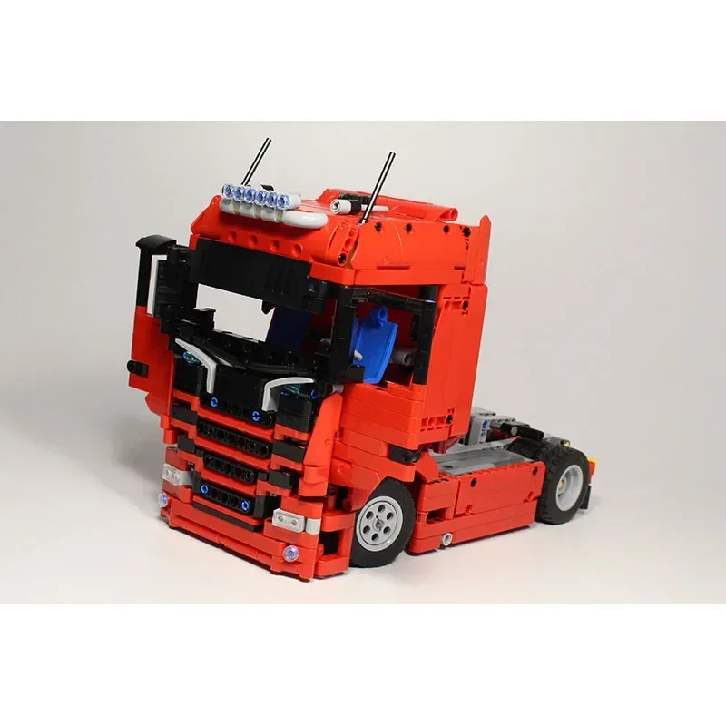 Long Distance Transporter MOC-55263 City Important Kcal Transporter 1620 Parts Building Block Model Kids Birthday Toy Gift