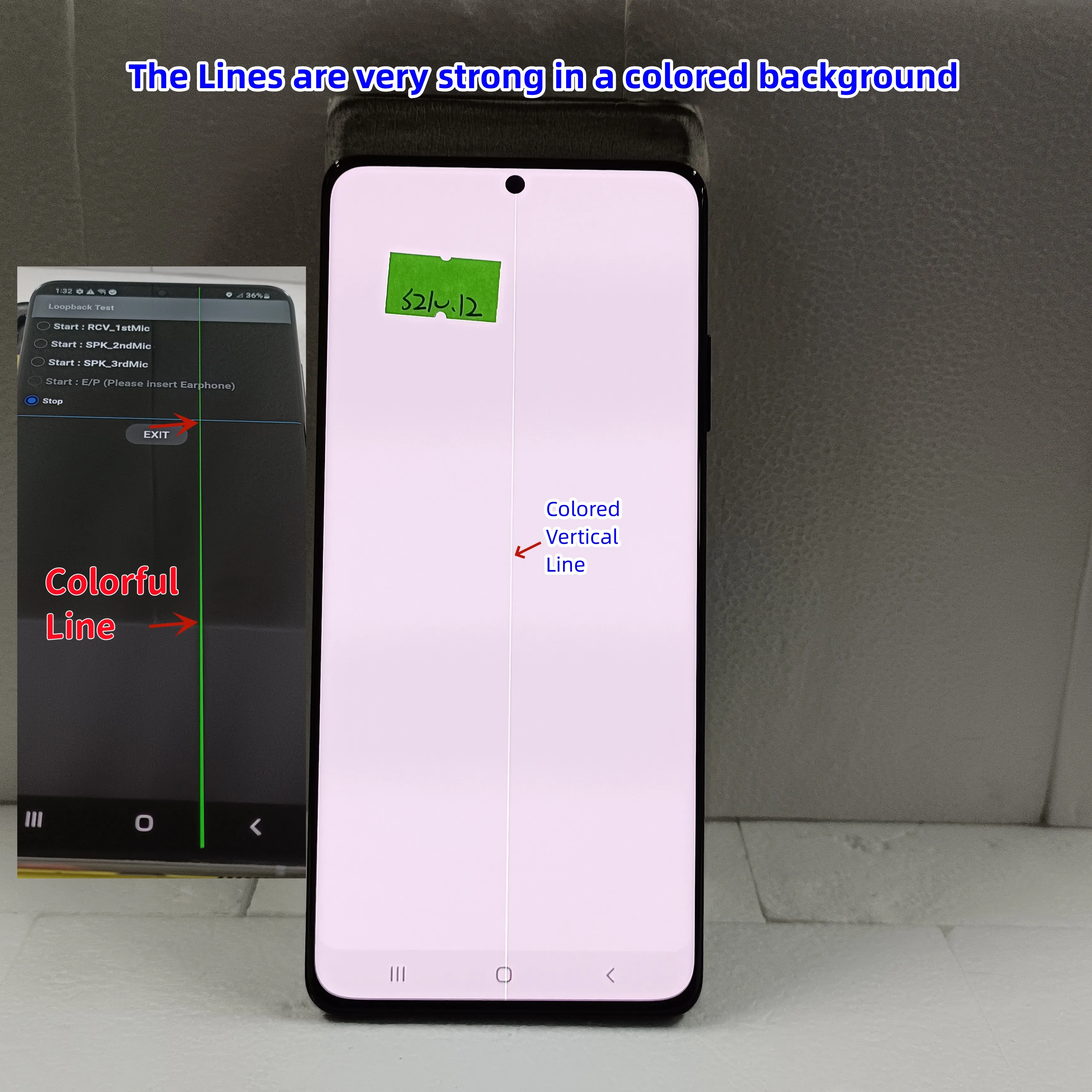 6.8\'\'Amoled LCD For S21Ultra LCD For Samsung Galaxy S21 Ultra 5G G998B G998F G998U Lcd With Defect Touch Screen Digit Assembly