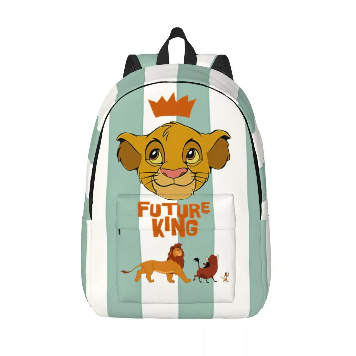 Weekend Picnic Lion King Simba Sturdy Shoulder Solid The Lion King Daypack Unisex Bookbag Gift