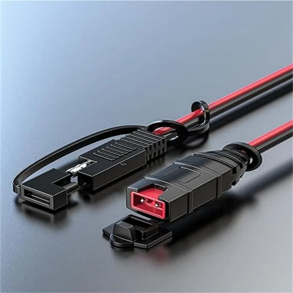 NOCO Genius Intelligentes Batterieladegerät SAE-Verlängerungskabel, 20A Sicherung 14AWG Hochleistungs-Wasserdichter Stecker SAE-Anschlusskabel – Detail 3