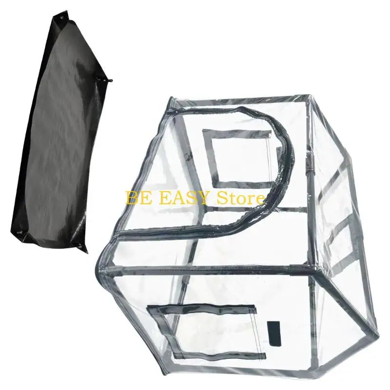 E28F Premium PVC bacterium Observation Chamber With Optional Base For Clean Growing Experience
