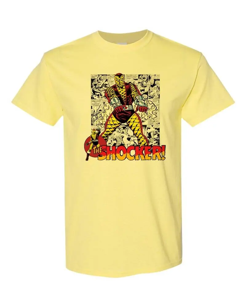 The Shocker T-shirt Retro design  Comics villain Sinister Six graphic tee   Tees High Quality 100%Cotton Short Sleeve