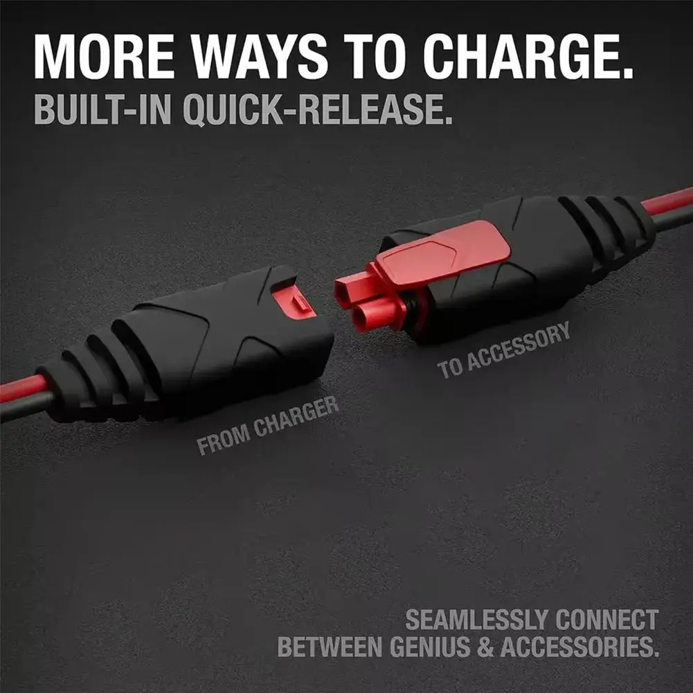 ل NOCO GC004 X-Connect 10ft تمديد كابل شاحن بطارية ذكي ملحق لسلسلة Genius سلك شحن مانع لتسرب الماء
