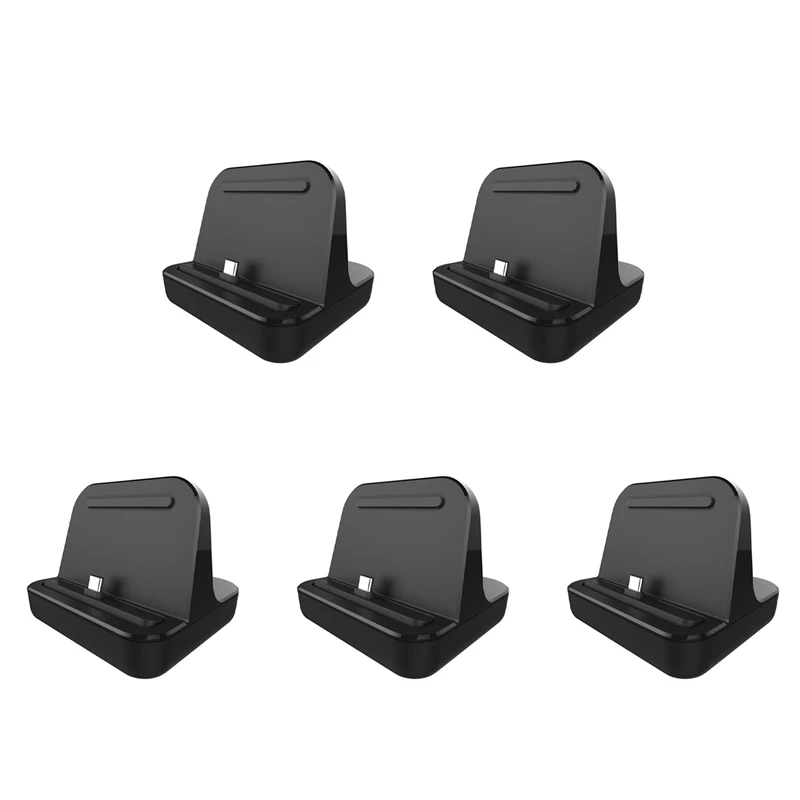 5X Type-C Charger Dock USB C 3.1 Cradle Charging Station For Android Phone 5V 2A For Type-C Smartphones