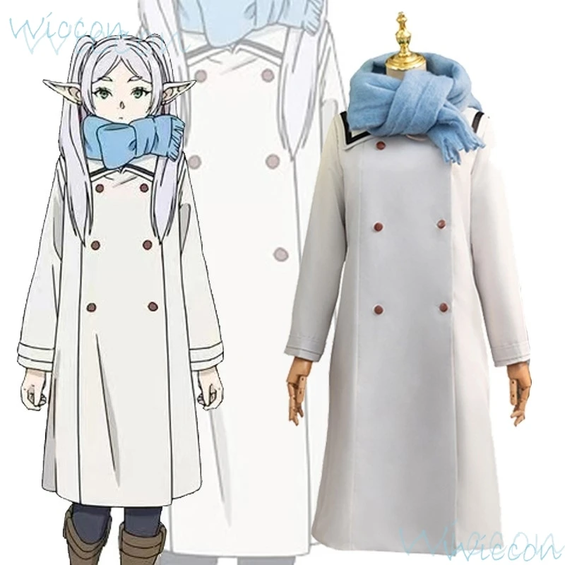 

Anime Frieren Winter Witch Magic Cos Frieren: Beyond Journey's End Cos Clothes Playing Clothes Maid Whole Body Cos Halloween