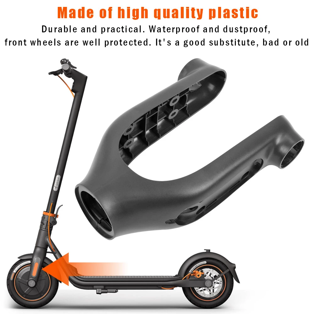 Left-right Front Fork Cover Wheel Plastic Shell Part for Segway Ninebot F20 F25 F30 F40 KickScooter Electric Scooter