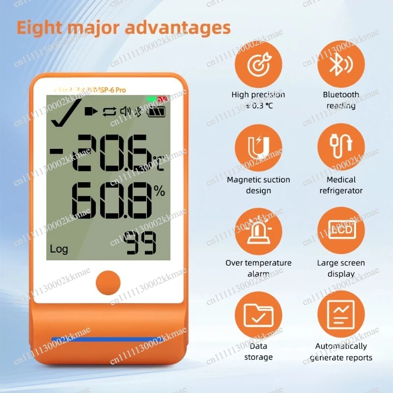 GSP-6Pro Temperature Logger Usb Automatic Data Logger Refrigerated Cold Chain Transport High-precision Thermometer Elitech