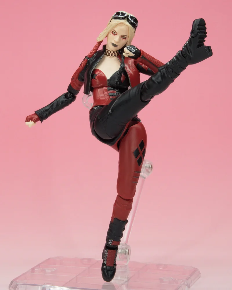 Bandai Original S.H.Figuarts DC Comics Harley Quinn THE SUIGIDE SQUAD Action Figures Active Joints Collectible Model