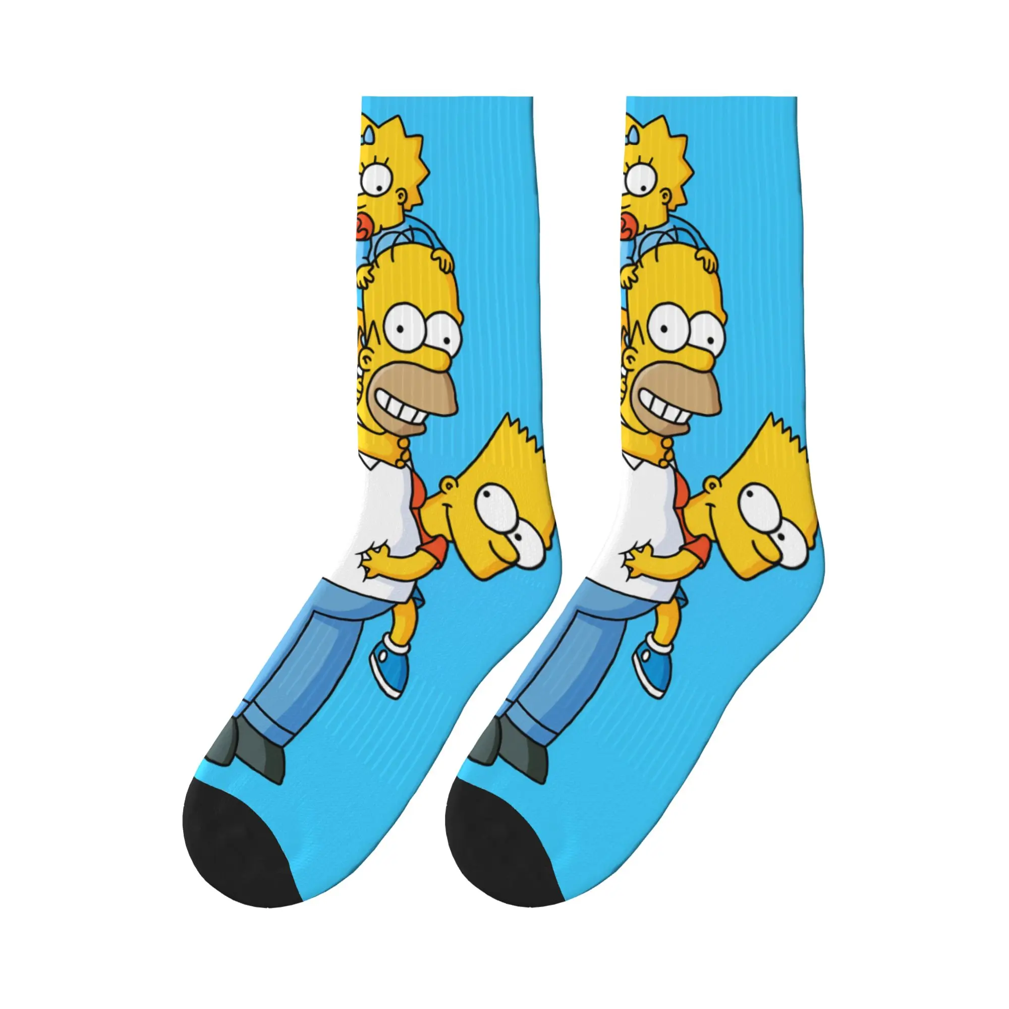 Couple Socks Funny S-Simpsons  - Men'S Fashion Youtube บทวิจารณ์และราคา
