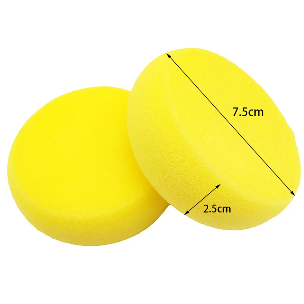 

6Pcs Circular Sponge Painting Brushes Kids Safe Portable Doodle Scribble Craft Art Activity Tools for Children