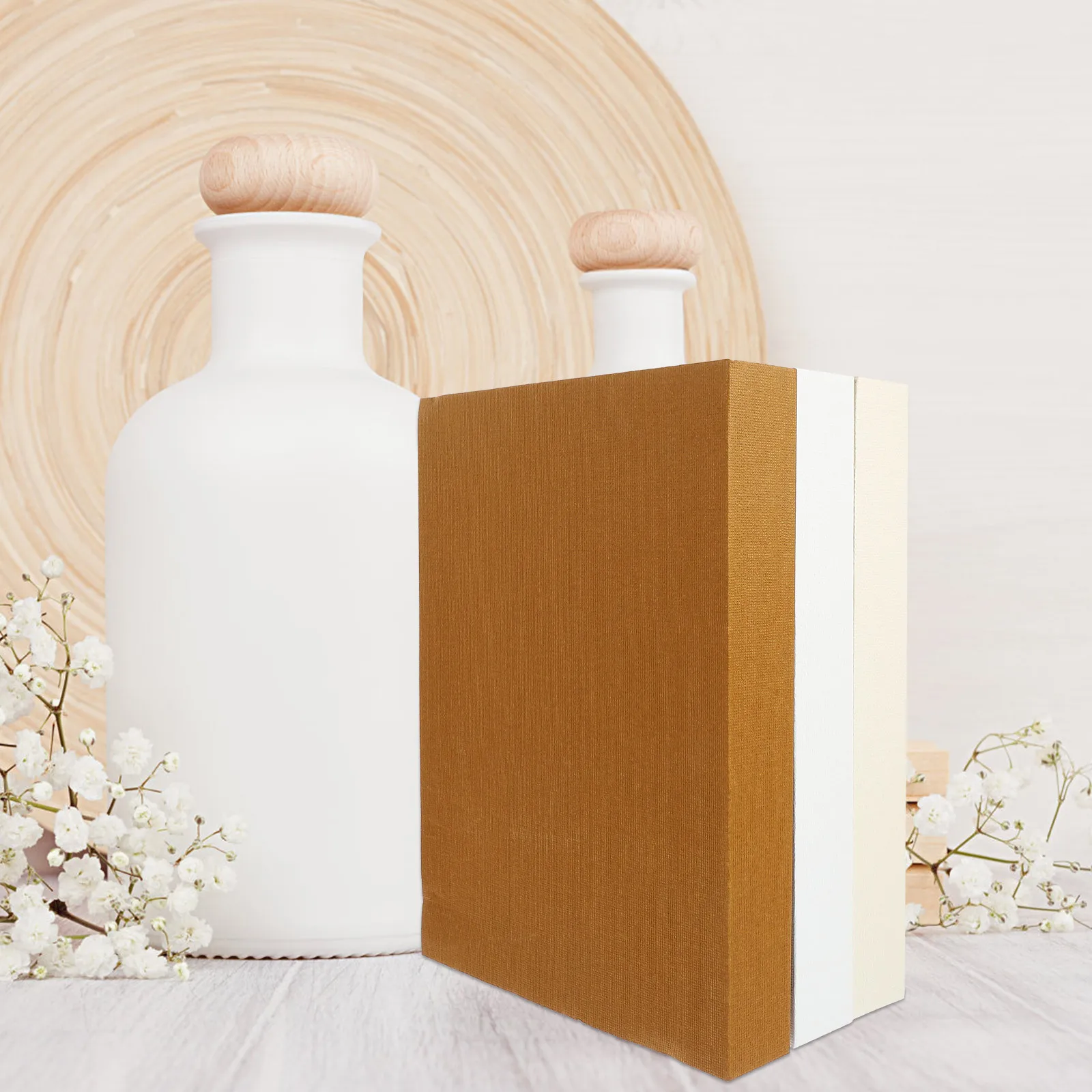 

3Pcs Decorative Faux Book Home Decoration Unique Modern Style Desktop Coffee Table Shelf Aesthetic Display Prop