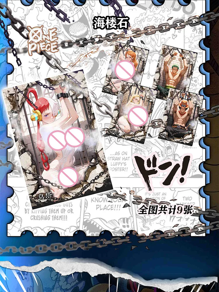 Panneaux une pièce d'animation à lumière flottante, boîte Booster Luffy Boa Robin ACG CCG TCG Hit Doujin, jouets et loisirs, cadeau, nouvelle collection 2025
