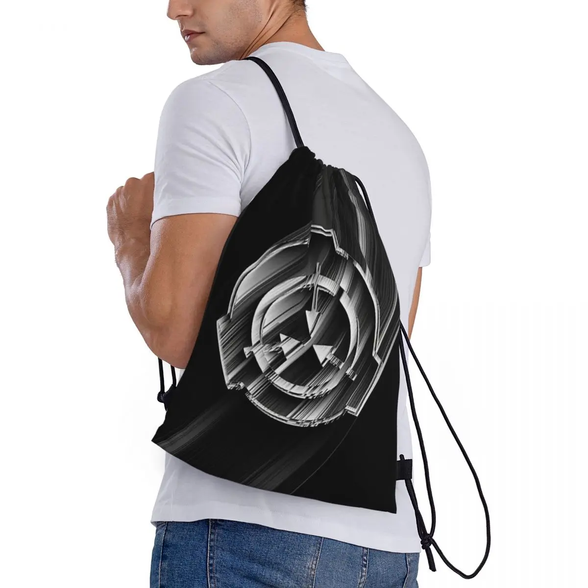 

Рюкзаки MTF Фондации SCP, портативные сумки на шнурке, сумки для мелочей, сумки для книг, для путешествий и студентов