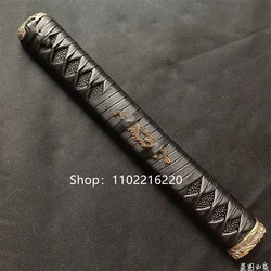 High Quality Handle Tsuka Hilt Alloy Fuchi Menuki Kashira For Real Japanese Japan Samurai Katana Sword Fittings New Very Good