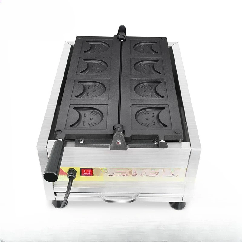 Commercial waffle oven, stuffed kitten head muffin equipment