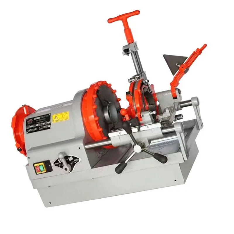 Professional Plumbing Tool 750w Portable Automatic Electric Pipe Threading Machine