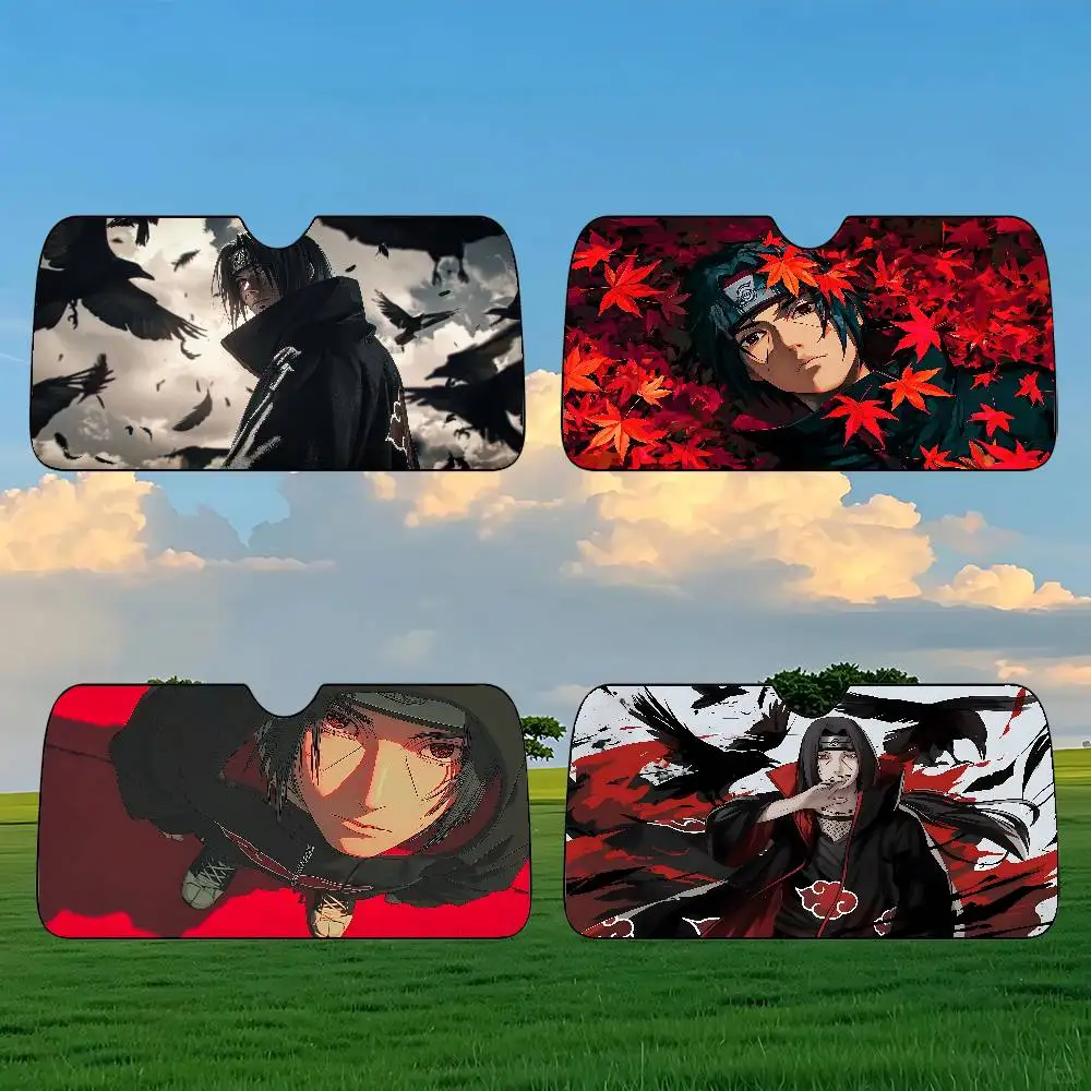 U-Uchiha Itachis Car SunShade Car Sunshade Covers Cover Universal Windscreen Folding Visor