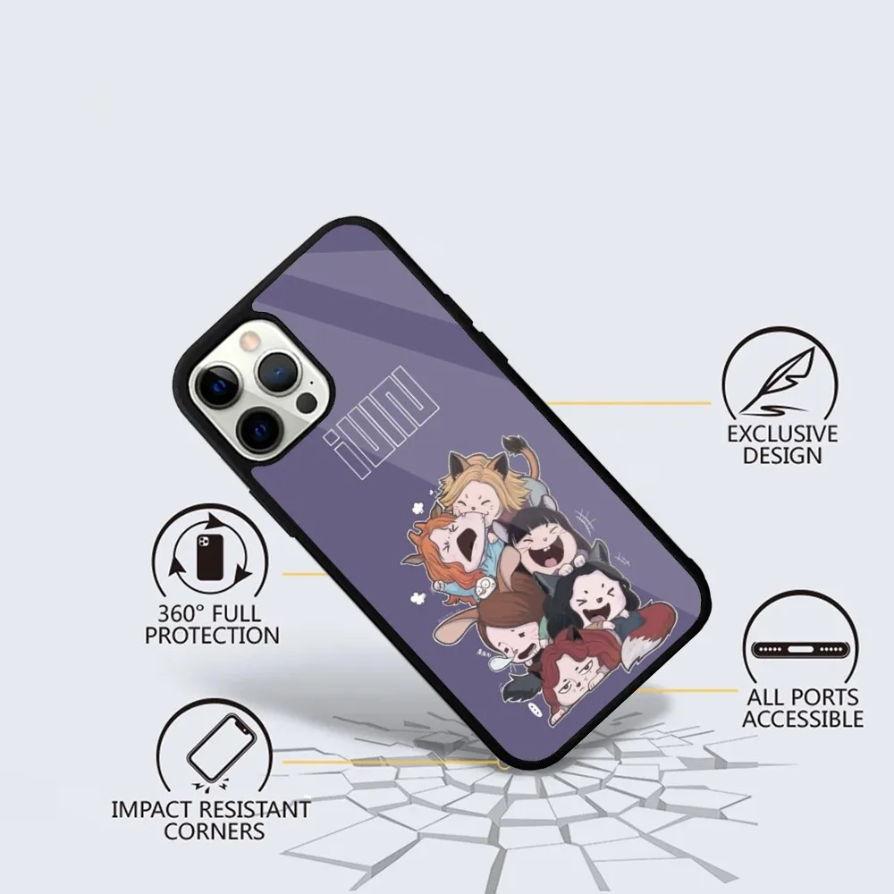 G I Girl Group DLE Phone Case For iPhone 15,14,13,12,11,Plus,Pro,Max Mini Magsafe Magnetic Wireless Charging