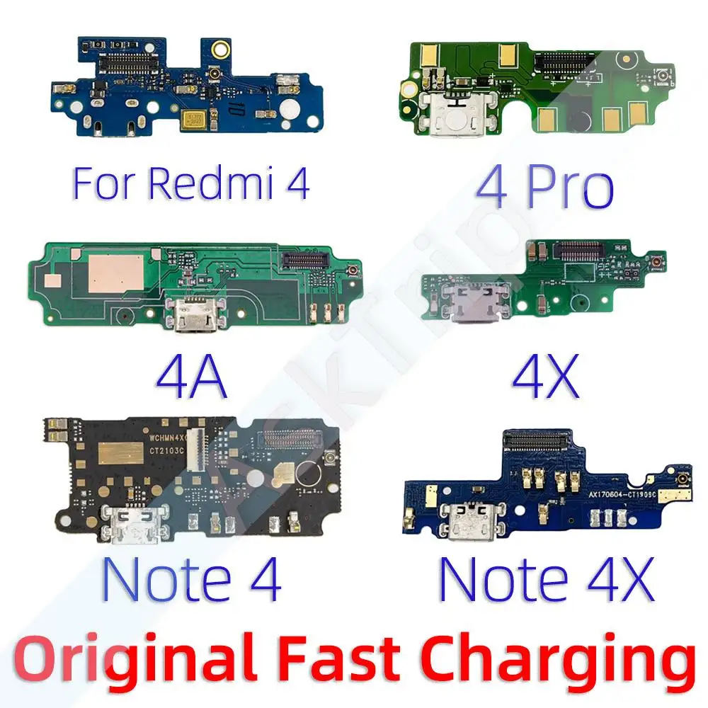 

Aiinant Bottom Charging USB Date Dock Microphone Charger Flex Cable For Xiaomi Redmi Note 4 4A 4x Pro Prime GloBal Phone Parts