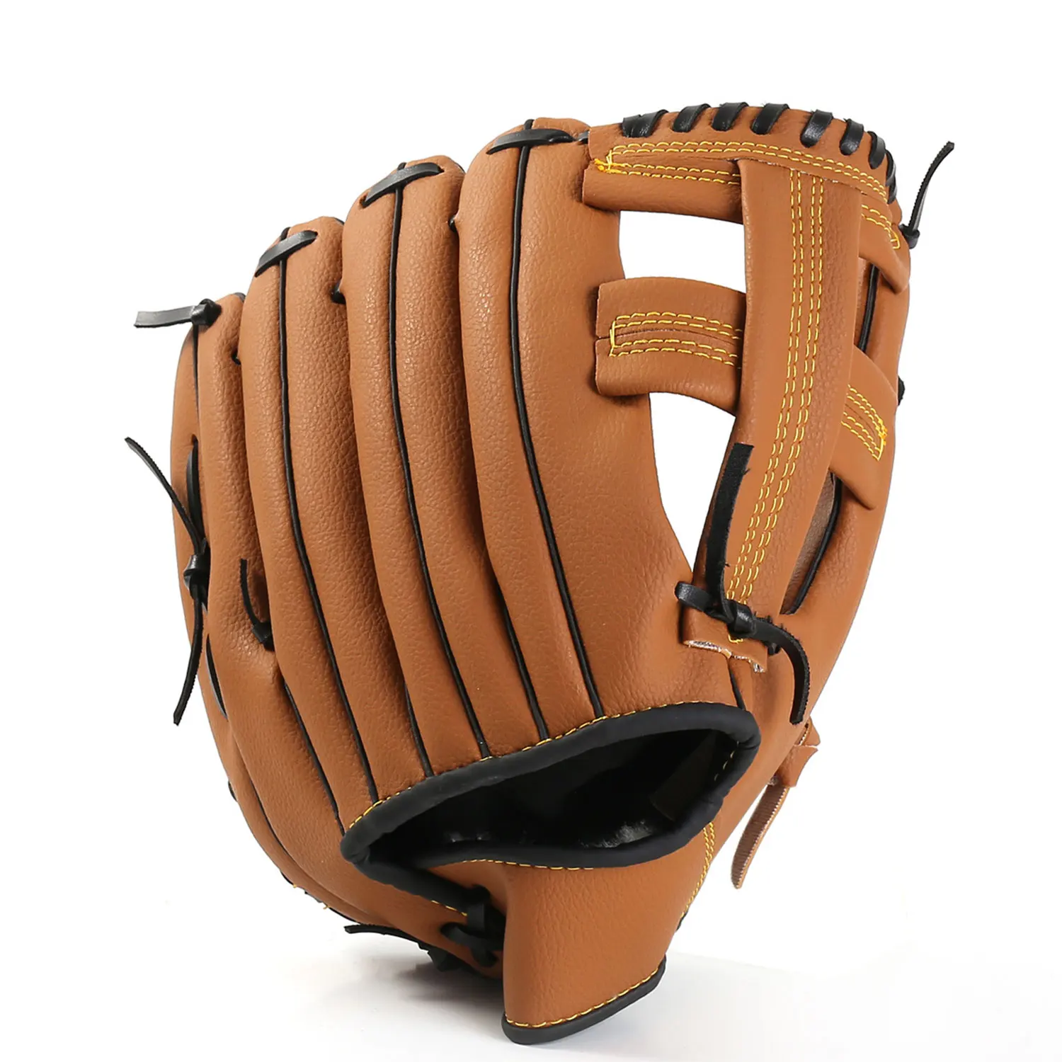 Outdoor Sport Baseball Glove PU Leather Batting Gloves Softball Training Practice Equipment For Kids/Teenagers/Adults 2025 New view 2