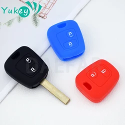 Silicone Shell for Peugeot 107 207 307 for Citroen C1 C4 for Toyota AYGO Key Auto Remote Car Key Case FOB