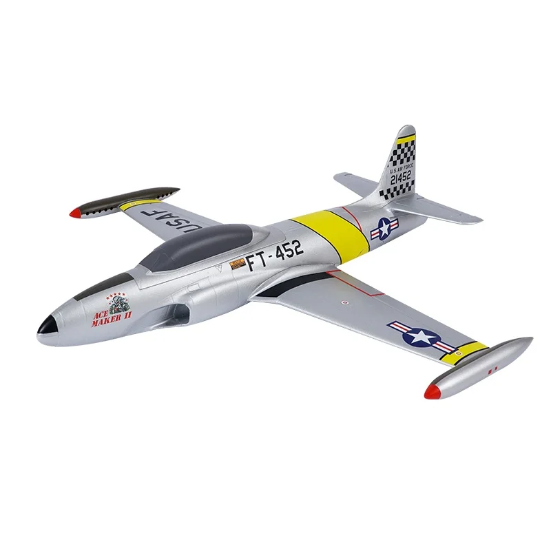 Blue Arrow Model 50mm T-33 Simulation Entry-Level Hand-Dropping Sports Machine Fixed-Wing Electric Remote Control Aircraft T33