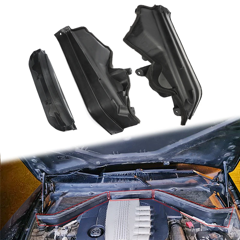 For BMW X6 E71 E72 X5 E70 2006 2009 -2013 Car Engine Upper Compartment Partition Panel Cover 51717169419 51717169420 51717169421