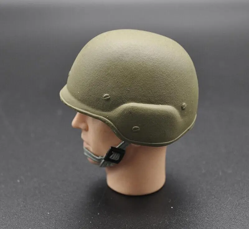 P5-3-3  1/6 Scale U.S. Army Green PASGT (M88)  Helmet Model for 12\