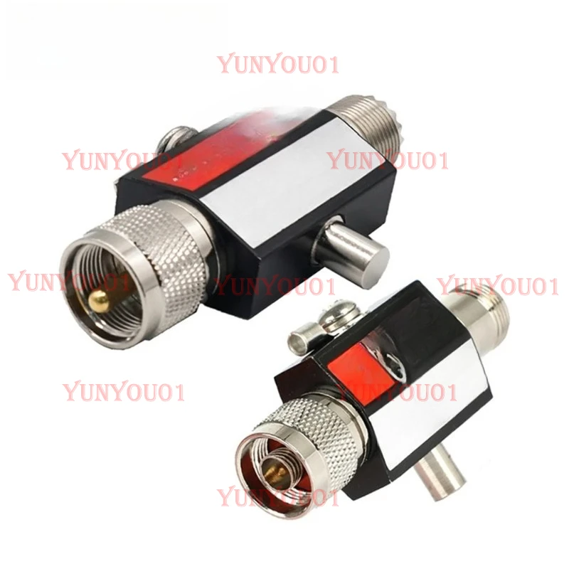 

CA-35RS PL259 UHF Male To SO239 UHF Female CA-23RP N M To N F Radio Repeater Coaxial Anti-Lightning Antenna Surge Protector