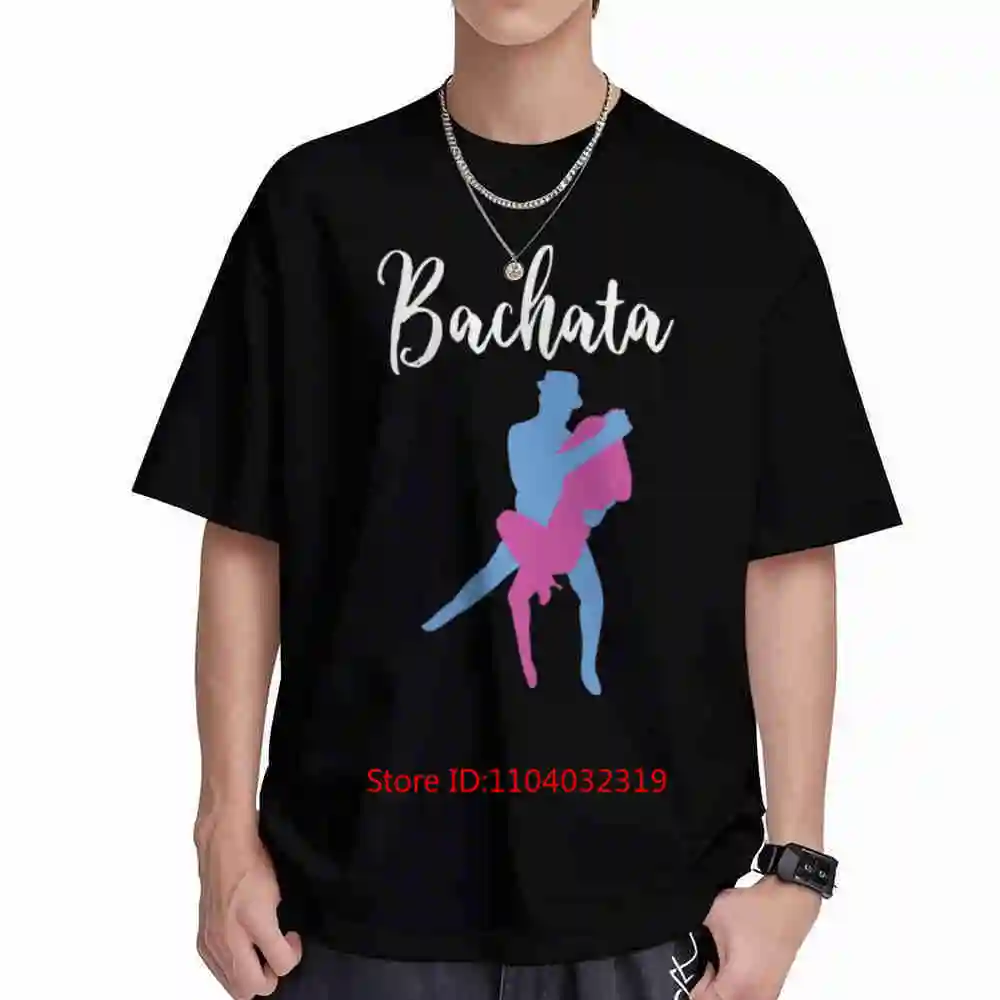 Bachata Salsa Cumbia Merengue Latin Short Sleeve Tee 100% Cotton T-Shirt