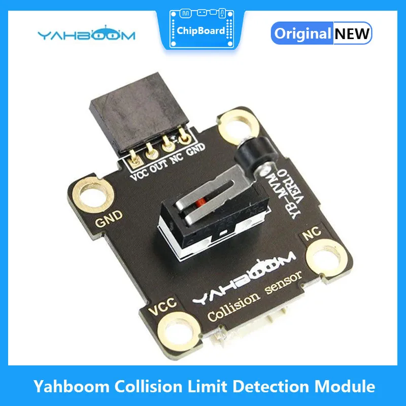 Yabo Collision Limit Detection Module Compatible with Alligator Clip/DuPont line/PH2.0 Cable demo board