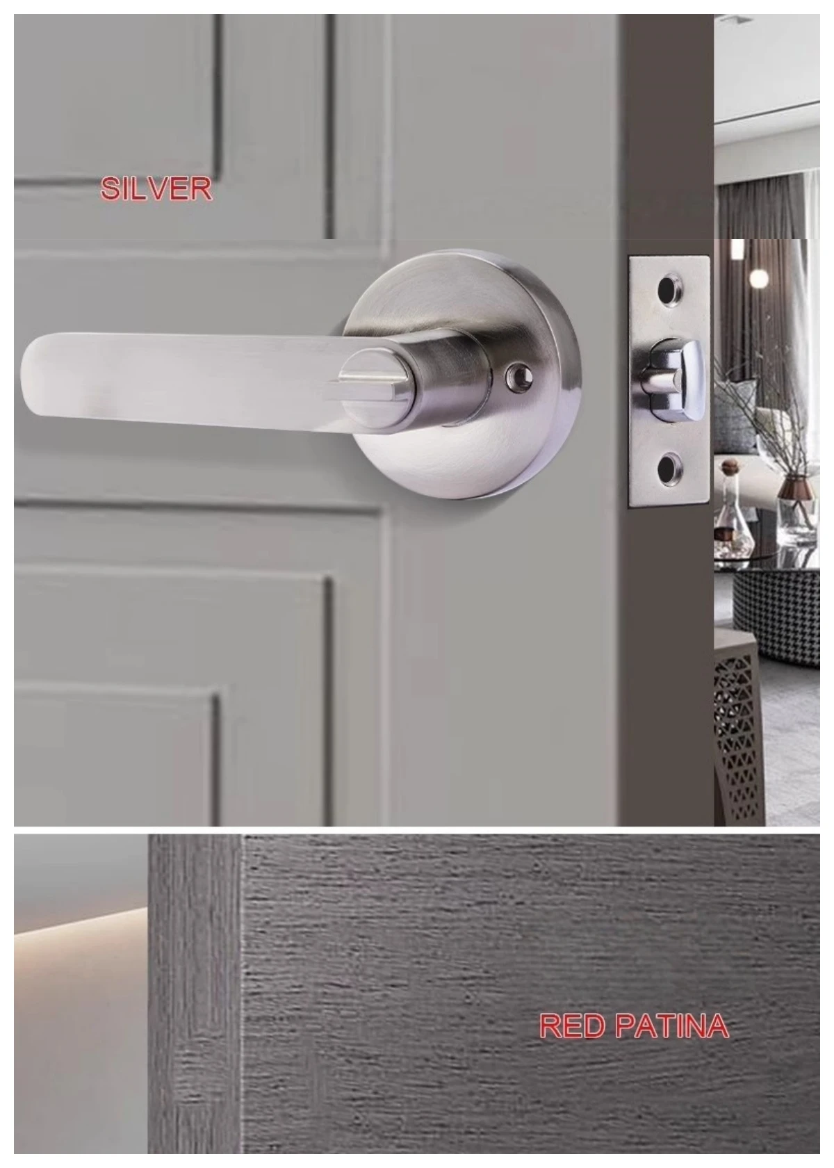 American Model Door Lock Set W - огляд і ціна Model Kitchen Set Aluminium