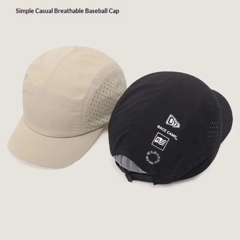 Schnelltrocknende Mesh-Baseballkappe - Atmungsaktiv, leicht, UV-Schutz, Sonnenschutz, für Männer, Frauen, Paare, Outdoor-Wanderungen – Detail 3
