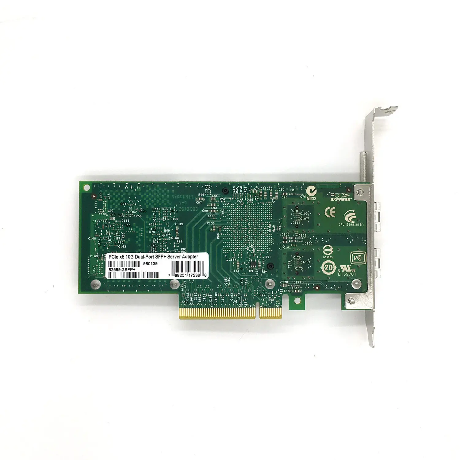 Imagem -04 - Adaptador do Servidor do Ethernet do Porto Duplo X520-da2 Pci-e 10gbps E10g42btda