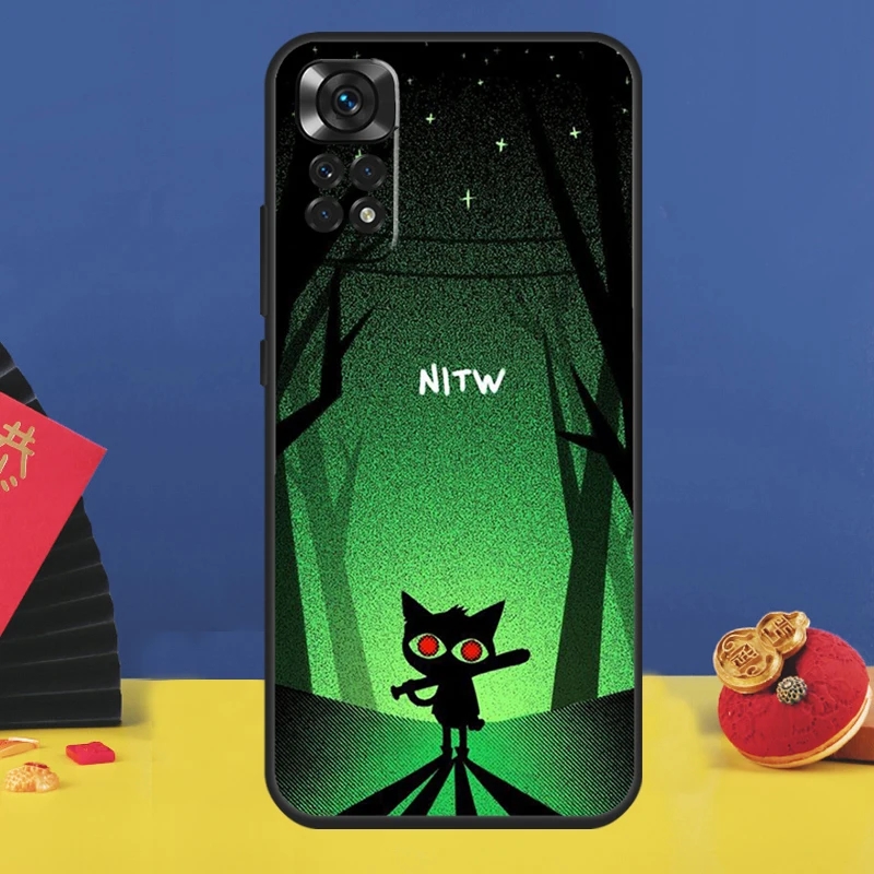 Cat Game Night In The Woods Phone Case For Xiaomi Redmi Note 11 Pro Note 10 Pro 12 8 9 Pro 9S 10S 11S 12C 9C 10C Funda