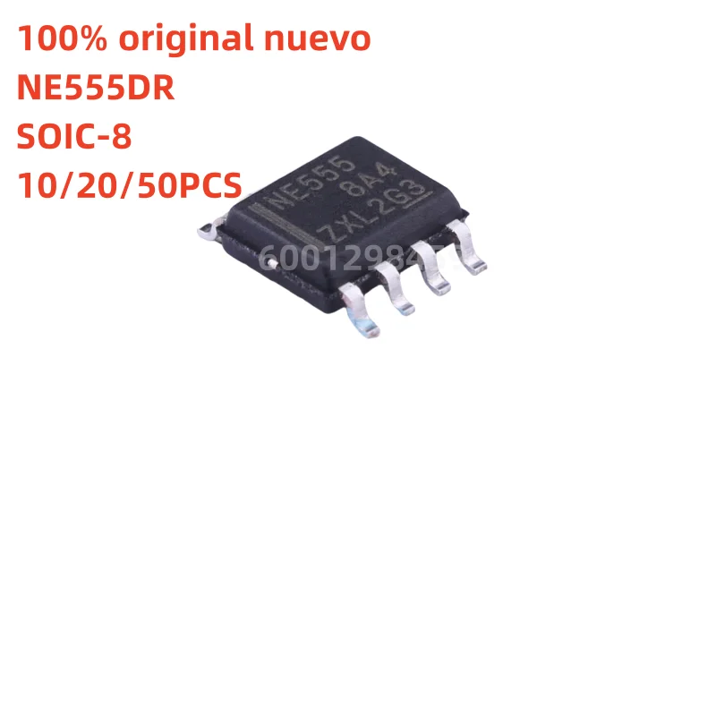 

100% original nuevo 10pcs - 50pcs NE555DR NE555D NE555 IC OSC SGL TIMER 100KHZ 8-SOIC