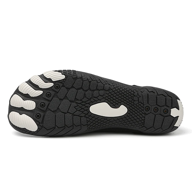 Zapatos de agua para hombres y mujeres, zapatos de agua descalzos para parejas, antideslizantes, de secado rápido, para exteriores, playa, vadear, natación, drenaje