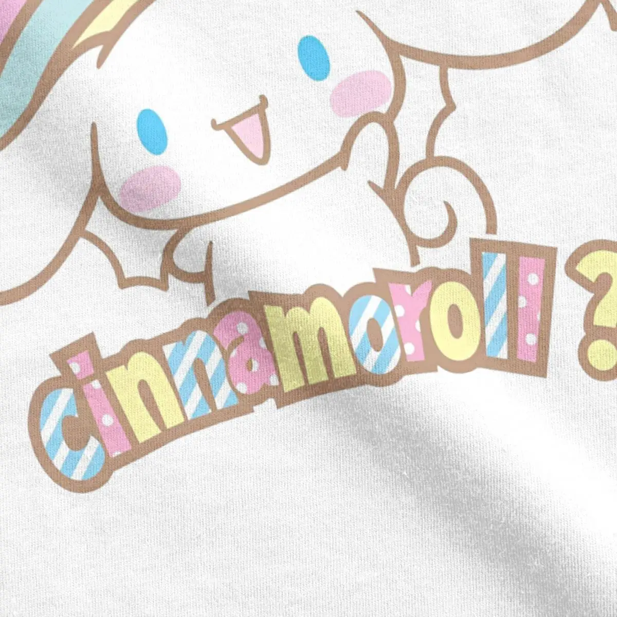 Cinnamoroll Sanrio Cotton T Shirt Women Y2K Retro Casual T-Shirts Summer O-Neck Popular Tees Oversize Clothes