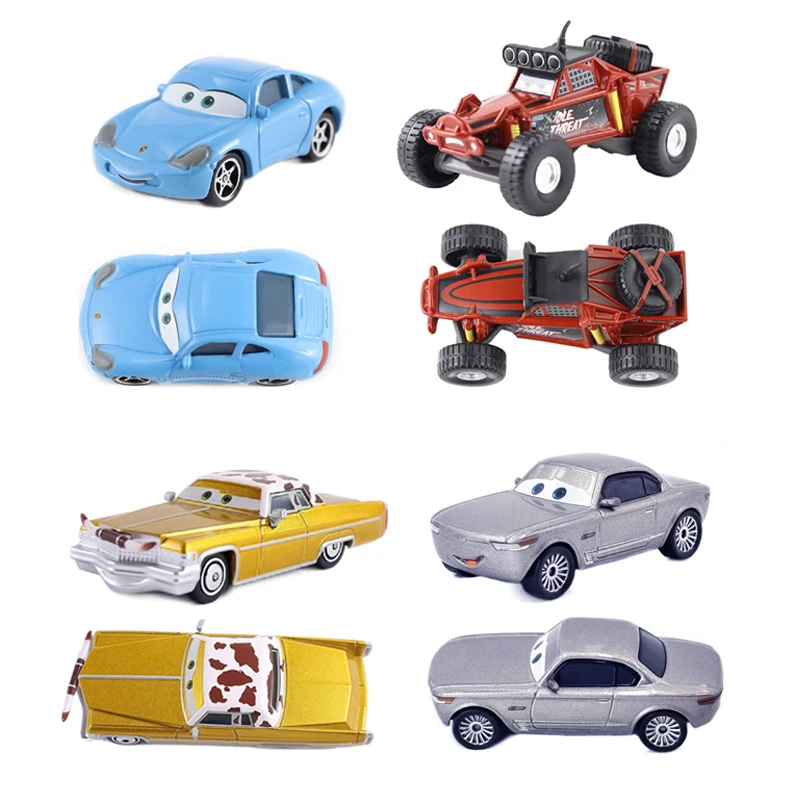 Disney Pixar Cars 3 2 Oil Boss Metal Diecast Car Toy McQueen Jackson Storm Diecast Metal Alloy Model Car Kids Toys Birthday Gift