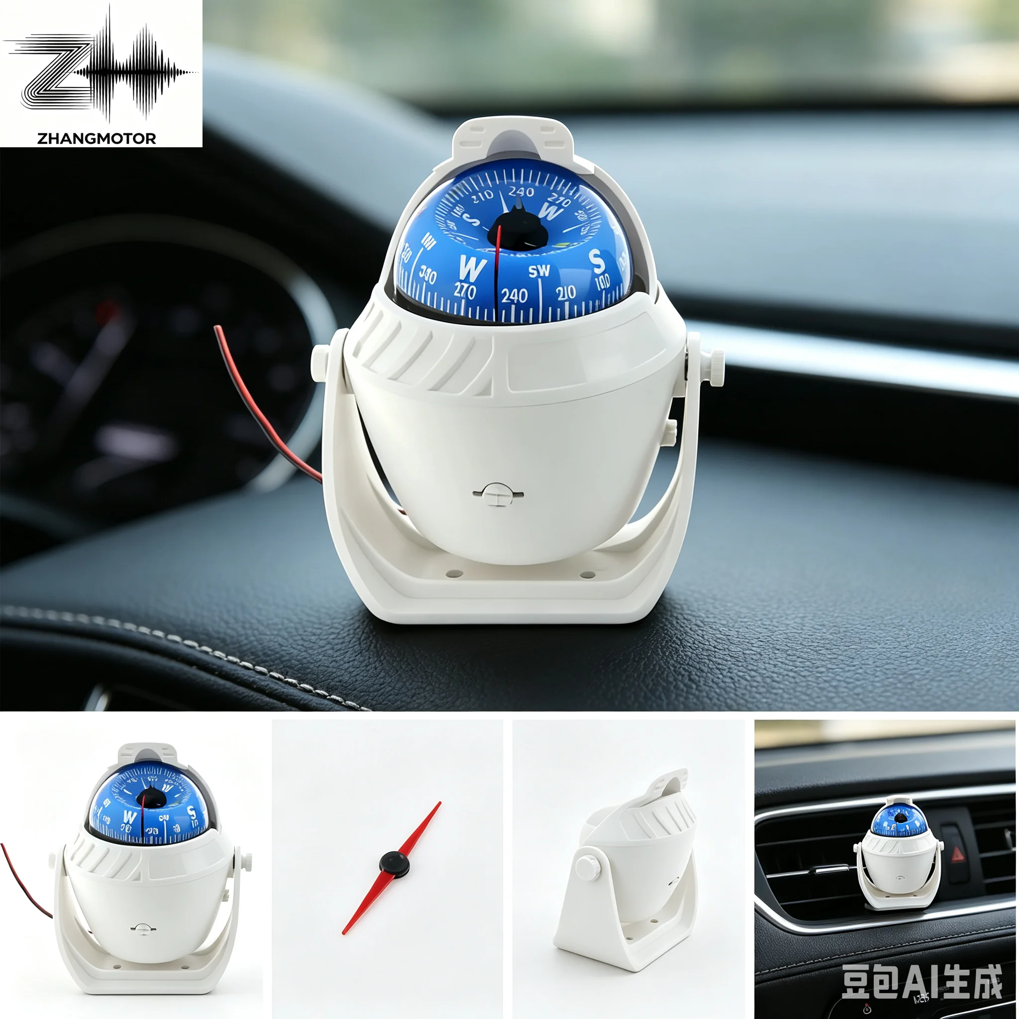 New Professional Car Truck Angle Tilt Indicator Balancer Backlight Slope Meter Gauge