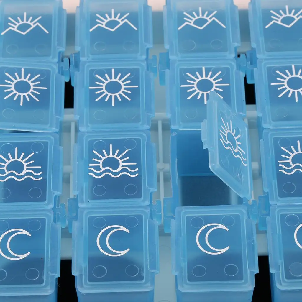 

Электрический органайзер для таблеток с четырьмя отделениями, ежедневный контейнер для лекарств и витаминов