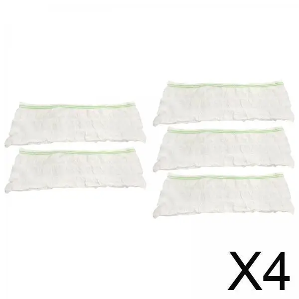 

4x5 шт., мягкие одноразовые сетчатые трусики, стрейч для сауны, пешего туризма, сна, чрезвычайных ситуаций