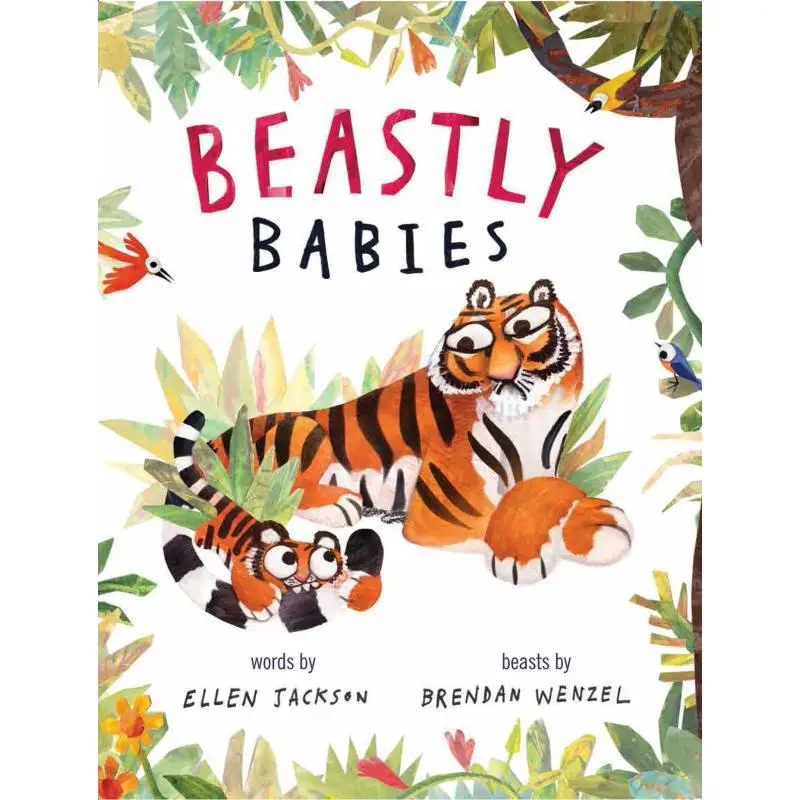 Brendan WenzelBeastly Bebés Brendan Wenzel Beach Lane Libros 9781442408340 Libro