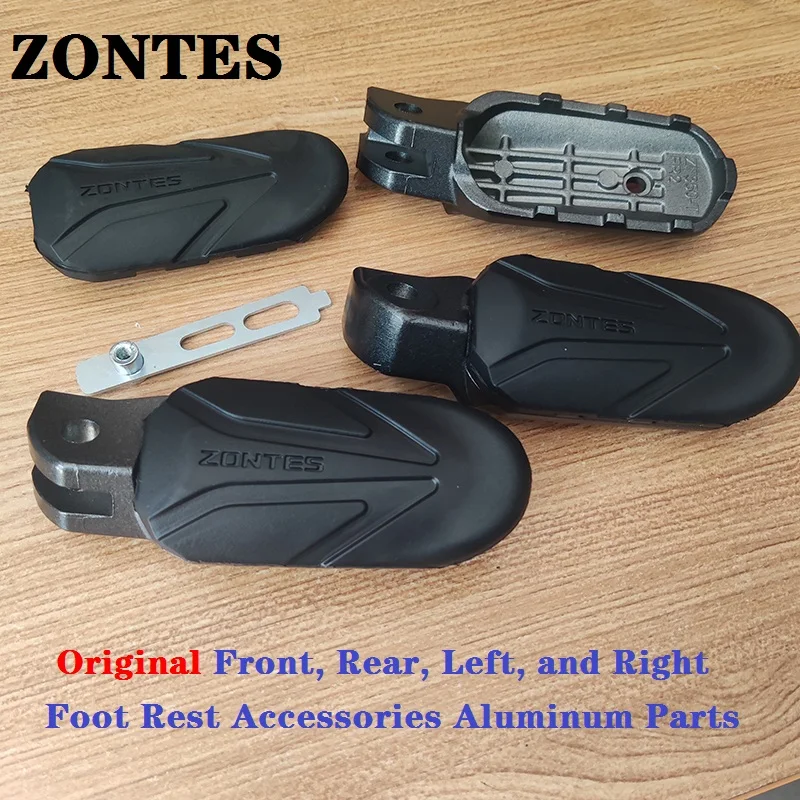 

Suitable for ZONTES ZT350GKR1T1X1 Motorcycle Original Front, Rear, Left, and Right Foot Rest Accessories Aluminum Parts