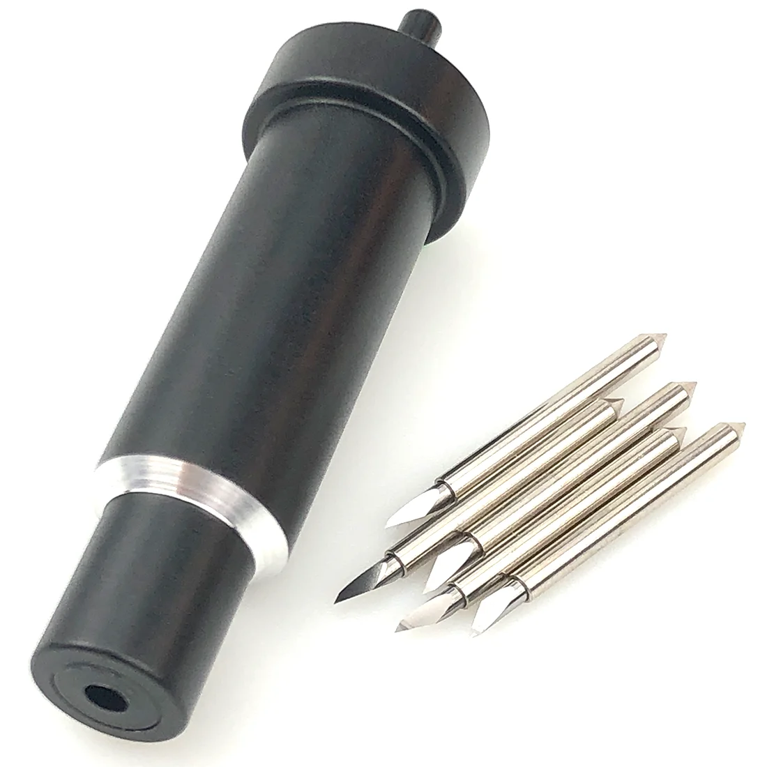 

5 шт., лезвие плоттера с глубокими точками, виниловый резак для Deepcut Cricut Maker Explore Air + 1 шт., держатель лезвия, черный гравировальный станок