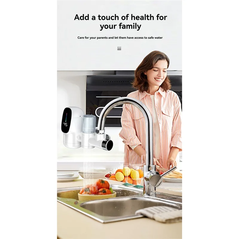 BISM تسخين سريع مياه الحنفية صنبور المطبخ الكهربائية التدفئة الفورية صنبور الماء الساخن Tankless سخان مياه 3300 واط الاتحاد الأوروبي التوصيل