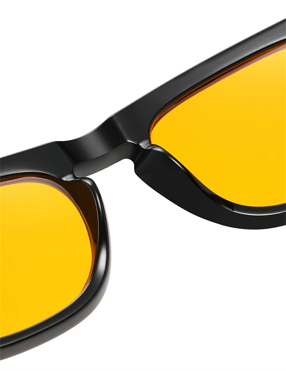 VIVIBEE Quadratische Blaulichtfilter-Brille für Herren, Gaming, Orange, UV400-Gläser, Büro, Damen, Mattschwarz, Schutzbrille, 2026 im Trend – Detail 12